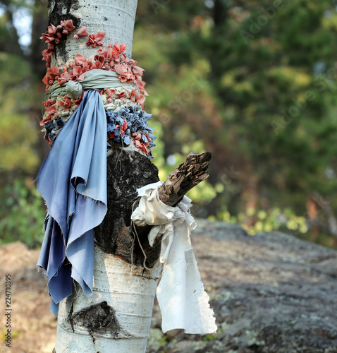 American Indian Prayer Cloths And Prayer Bundles Devils Tower