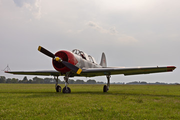 Fototapeta na wymiar Russian war plane from the Second World War