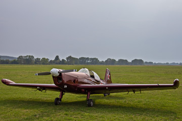 Russian war plane from the Second World War