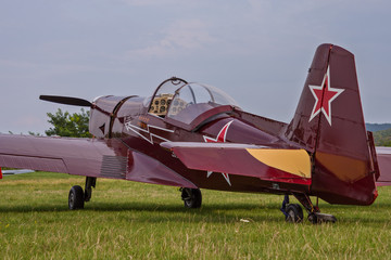 Russian war plane from the Second World War