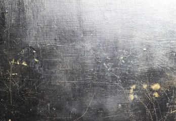 Texture of an old worn out black boards