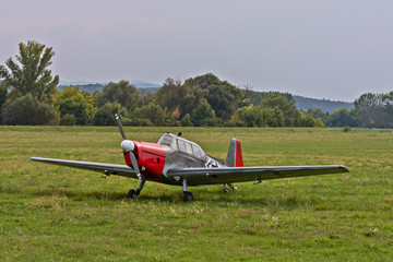 Fototapeta na wymiar German fighter plane from World War II