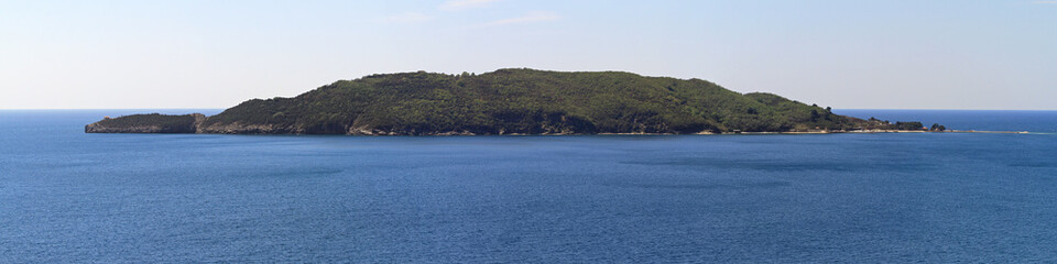 Fototapeta na wymiar Island Near Budva Montenegro