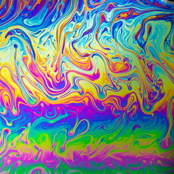 Beautiful psychedelic abstract