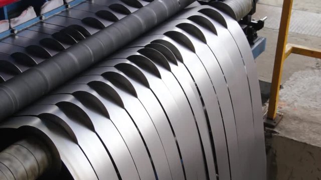 Cutting and Slicing Machine for Steel Sheet or Steel Coils