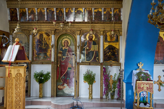 Das Dorf Aski auf der griechischen Insel Kreta