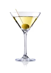  martini cocktail, geïsoleerd op wit © janvier