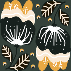 flower with white lines on a gray color