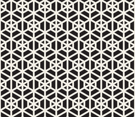Vector seamless pattern. Modern stylish abstract texture. Repeating geometric tiles
