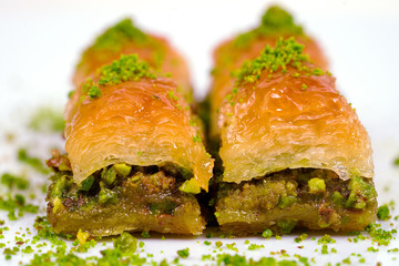 Turkish dessert Antep baklava