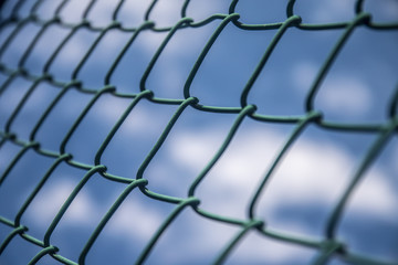 Fototapeta premium wire fence