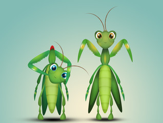 mating of praying mantis