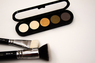 Make-up table, professional cosmetics for make-up and beauty