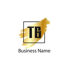 Initial Letter TB Logo Template Design