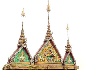 Buddhism Temple Gate in Thailand.