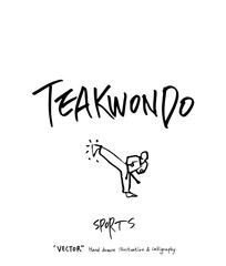 스포츠 포스터 / 손으로 그린 스포츠 그림