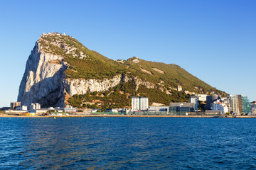 Gibraltar Affenfelsen Felsen Fels The Rock Meer Mittelmeer Urlaub © Markus Mainka