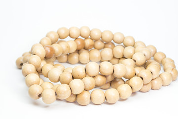 Wooden necklace