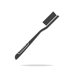 Toothbrush icon vector
