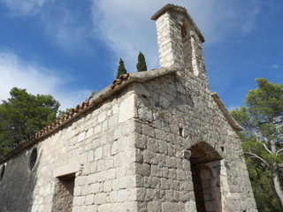 Little chapel, Hvar, Croatia. 