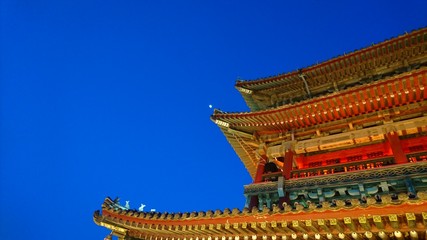 Fototapeta na wymiar Pagoda y Luna