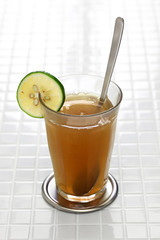 emoliente, traditional peruvian healthy drink