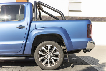 Felge im Detail von einem Automobil