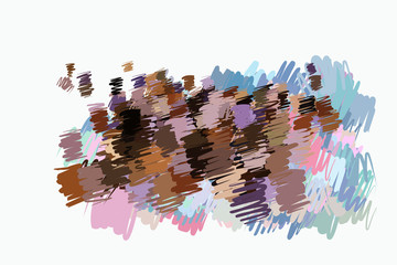 Abstract pencil or pen lines Sketch generative art background. Repeat, cover, backdrop & vector.
