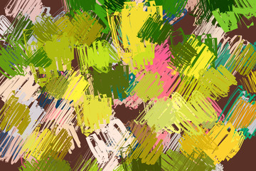 Fototapeta premium Abstract hand drawn pencil or pen lines Sketch, artistic for graphic design, catalog, textile or texture printing & background.