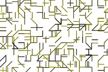 Abstract line or shape illustrations background. Generative, color, graphic & effect.