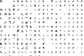 Decorative and artistic line or shape illustrations. Digital, repeat, texture & effect.