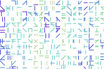 Line or shape illustrations background abstract, artistic texture. Wallpaper, vector, pattern & decoration.