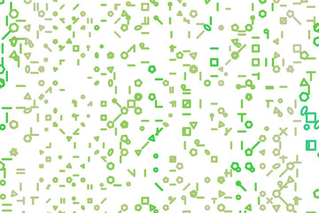 Abstract line or shape illustrations background. Digital, style, creative & surface.