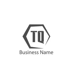 Initial Letter TQ Logo Template Design