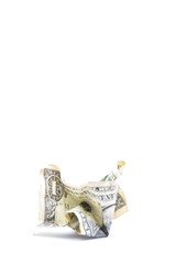 blurred   money  crumpled  background like concept