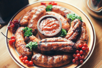 meat with vegetables
