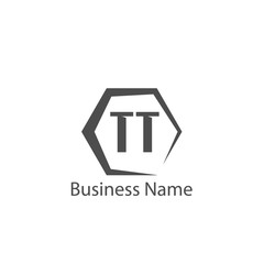 Initial Letter TT Logo Template Design