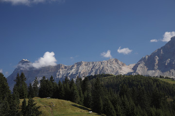 Kreuzkofel Gebirgsstock, Alta Badia, Corvara, Dolomiten, Italien, Europa