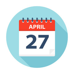 April 27 - Calendar Icon