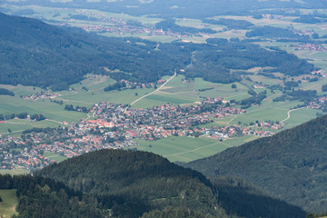 Fototapeta premium Landscape Kampenwand Bavaria