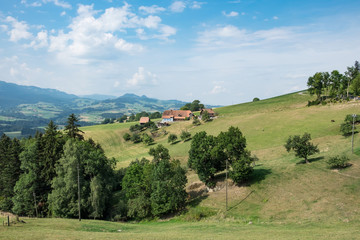 Obraz premium Beautiful landscape Swiss