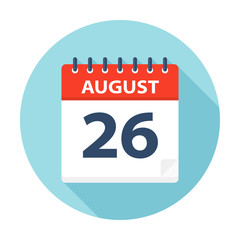 August 26 - Calendar Icon