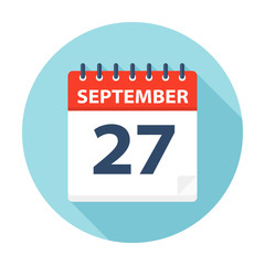 September 27 - Calendar Icon