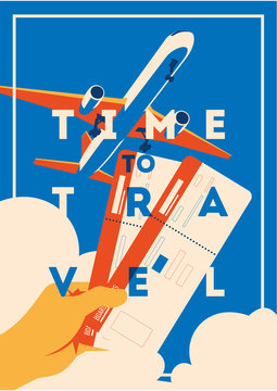 Time to Travel and Summer Holiday poster.