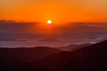 瀬戸の夕景