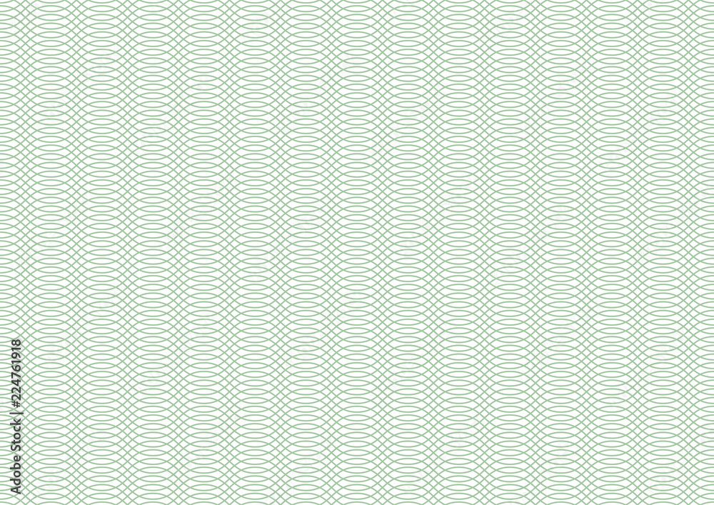 Leinwandbilder Vector certificate texture. Seamless linear geometric pattern.