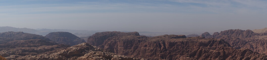 mountains panorama jordan