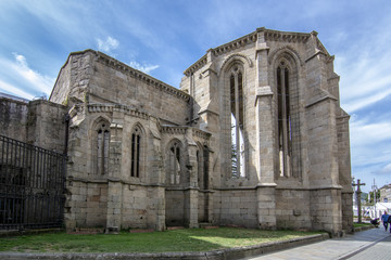 Ruinas del Convento de  Santo Domingo en Pontevedra