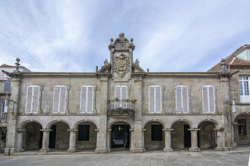 Pazo de Mugartegui en el centro historico de Pontevedra
