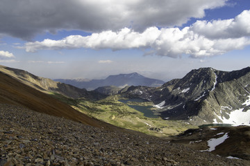 Koip Pass and Alger Lakes